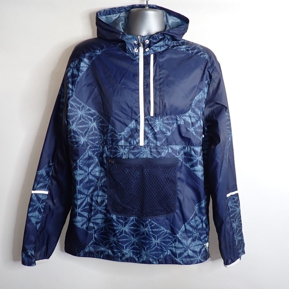 New Balance Other - New Balance x J Crew Men's Q Speed Run Anorak Pullover Jacket Navy Blue Size M